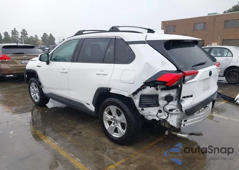 2020 Toyota Rav4 Hybrid Xle из США, поврежденный, VIN 4T3R6RFV8LU005007